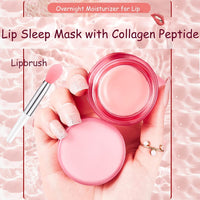Huda Girl Lip Sleeping Mask | Lip Mask Overnight for Soft, Smooth & Plump Lips | Naturally Glowing Lips | Sleep Mask for Women for Girls | Lip Mask for Dark Lips & Lasting Hydration