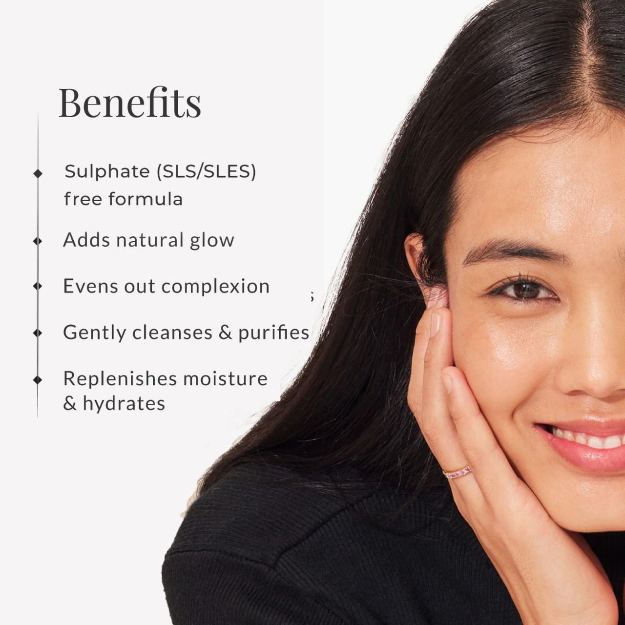 Forest Essentials Delicate Facial Cleanser Mashobra Honey, Lemon & Rose Water 130 Ml (Face Wash)