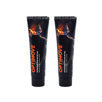 Forest Secrets Optimove Pain Relief Gel 50g | Ideal for Back Pain, Muscle Pain, Joint Pain, Knee Pain | Suitable for Sports & Gym related Injuries | Helps Relieve Muscle & Joint Pain | Pack of 2