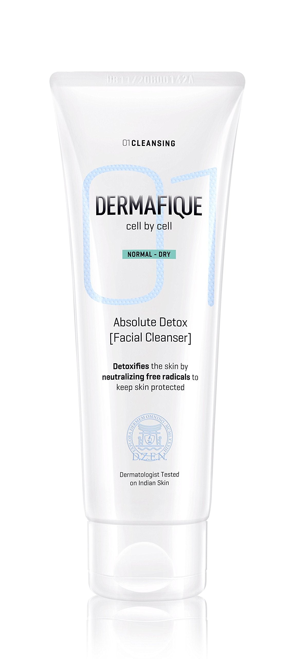 Dermafique All Important Skin Toner, Aqua Marine, 150ml And Dermafique Absolute Detox Facial Cleanser for Normal To Dry Skin, Dermatologist Tested, Soap Free (100 ml)