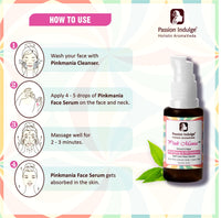 Passion Indulge Acne Control Kit for Oily Skin | Pink mania AHA-BHA Face cleanser & Face Serum