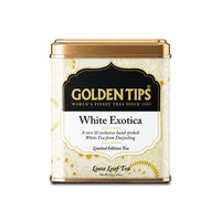 Golden Tips White Exotica Tea Loose Leaves Tin can (25 Gram, 12 cups)
