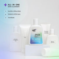 altbeauty Clean-n-Tone Skin Cleanser 100 gm | Helps with Acne | Cleanser + Toner | Supports Makeup Removal | With Rosemary Oil, Lemon Oil, Chamomile Extract & Aloe Vera | Suitable for All Skin Types | Dermatologist-Designed, Derma Grade Quality