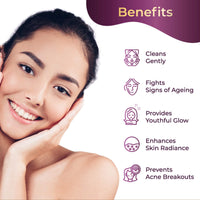 Pilgrim French Red Vine AM PM Face Care Kit, Red Vine Face Wash 100ml, Face Cream SPF 30 50gm, & Night Gel Creme 50gm, Anti-Ageing, De-Pigmentation, Skin Repair, All Skin Types, Men & Women
