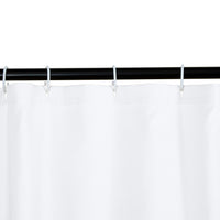 Basics Lightweight Super Soft Easy Care Microfiber Waffle Texture Shower Curtain , 72