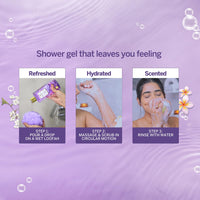 Yardley London| Shower Gel| Morning Dew| With Natural Oils Of Lily Of The Valley & Frangipani| No Parabens| No Silicones | 500ml