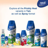 Nycil Cool Sandal Prickly Heat Talcum Powder, 150g (Cool Herbal 60g Free)