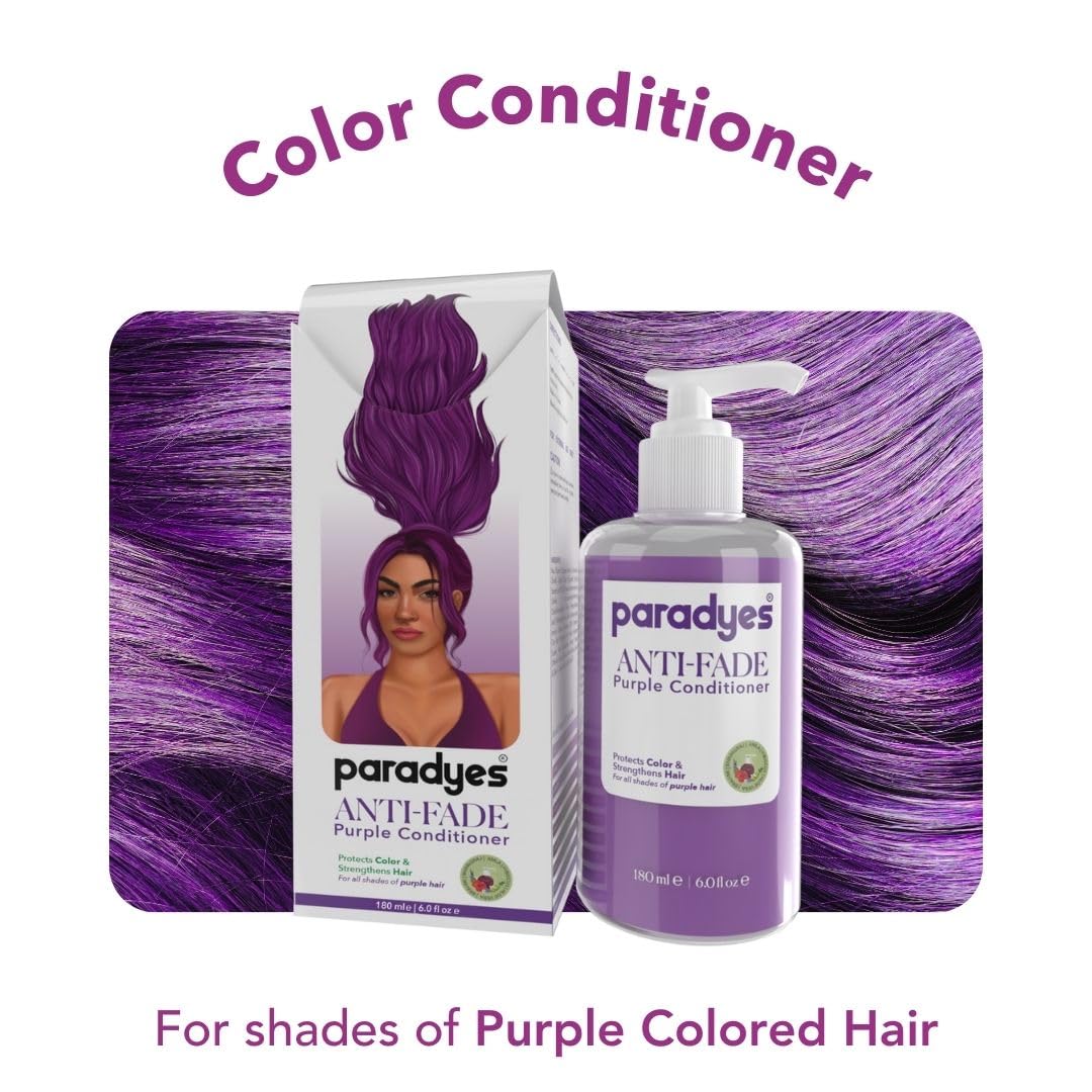 paradyes Anti Fade Purple Fresh Conditioner For All Hair Type,1 Count