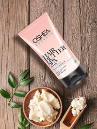 Oshea Herbals Hair Butter Spa Cream for All Hair Types | Deep Moisturizing with Silky Smooth Texture, Repairs Dull & Damaged Hair | Enriched with Cherry, Basil & Neem Extract 150 g