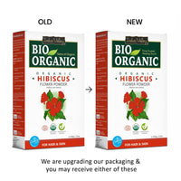 INDUS VALLEY Organic Hibiscus Powder | Hibiscus rosa-sinensis for Hair & Skin - (100g*2=200g)