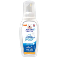 Nylabone Advanced Oral Care Foaming Dog Tartar Remover - Dog Breath Freshener & Teeth-Cleaning Foam (4 oz.) 3 Fl Oz (Pack of 1)
