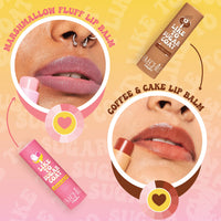 Lovechild Masaba Hydrating Lip Balm, SPF 22 UV Protection, Brown Tinted Vegan Lip Care With Shea Butter, Vitamin E & Almond Oil, Repairs Dry, Chapped Lips, Coffee & Cake, 4.5 g