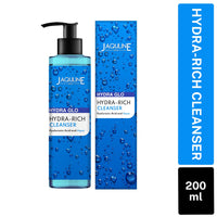 Jaquline USA Hydra Glo Hydrating Face Wash|Face Cleanser, with Hyaluronic Acid, for Women, Men | Pore Cleansing | Dirt Control | Makeup Remover | Cleanser For All Skin Types - 200 ml