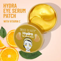 Swiss Beauty Hydra Anti Wrinkle Eye Serum Patch| Treats Dark Circles, Fine Lines And Wrinkles | Enriched With Collagen And Aloe Vera Extract | Shade -Gold, 60 Pcs