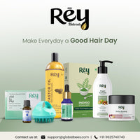 Rey Naturals Cold Pressed Extra Virgin Castor Oil For Hair Growth & Jojoba Oil For Hair Growth | Nourishing Jojoba Oil For Face & Castor Oil Cold Pressed For Hair | Jojoba Oil Cold Pressed - 200ML*2