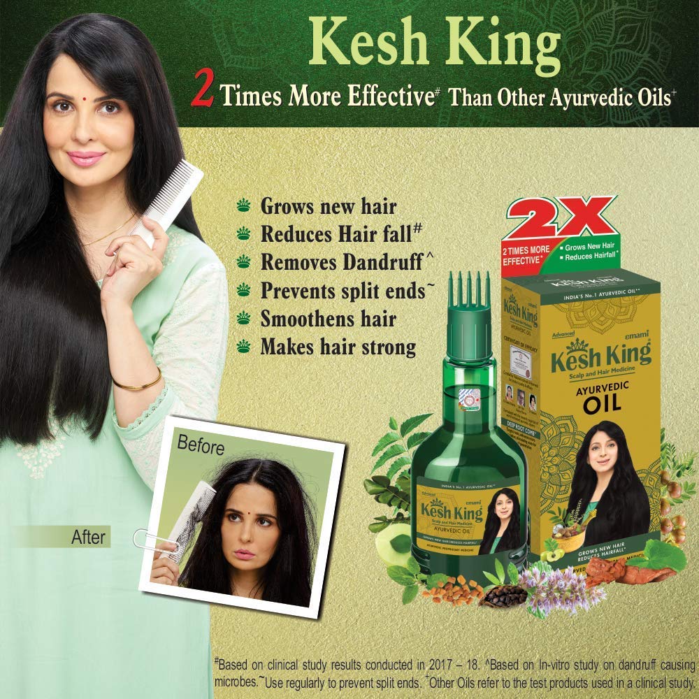 Kesh King Hair Oil - 100ml (20ml FREE)