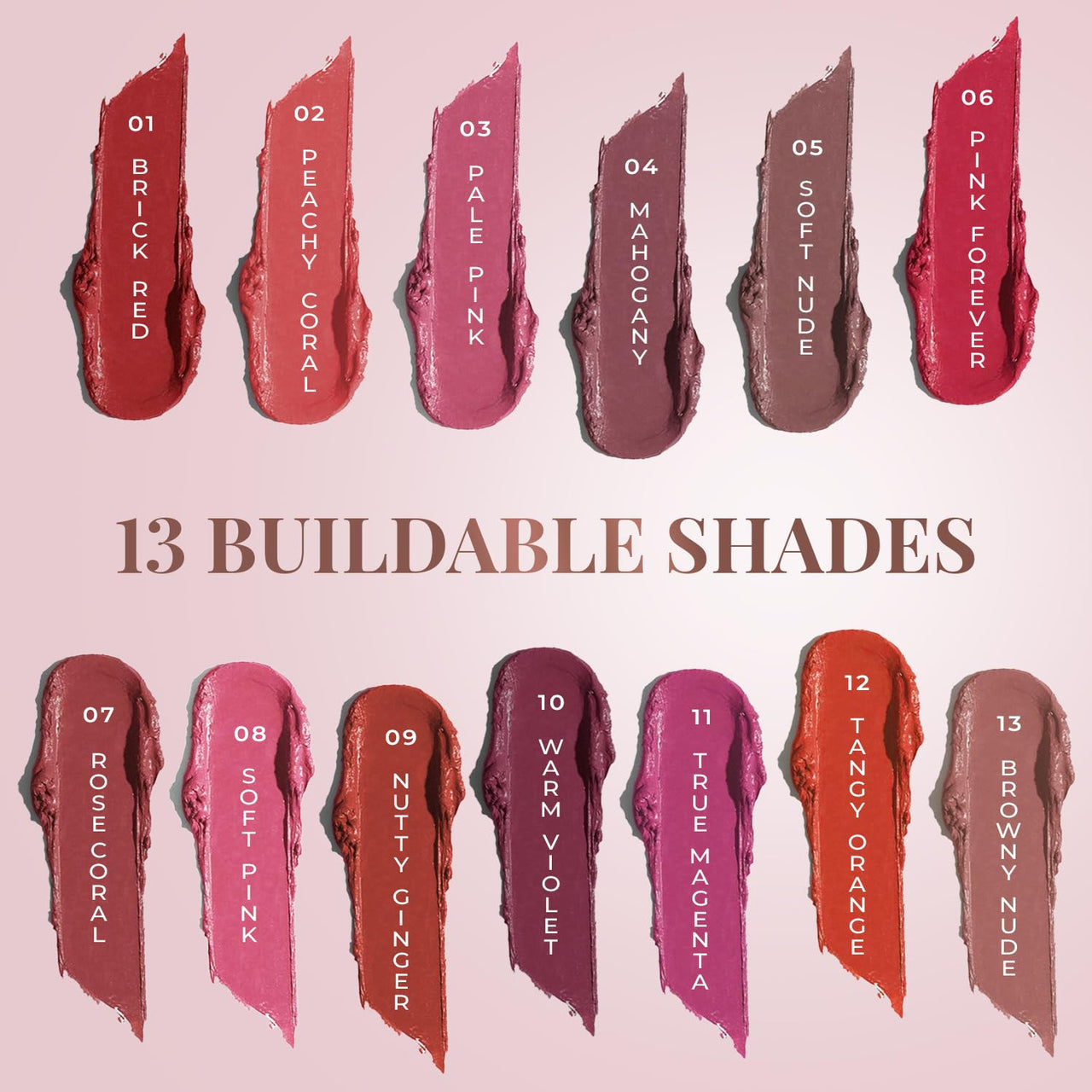 Just Herbs Ayurvedic, Natural Lip & Cheek Tint, Blush For Women- SLS, Chemical & Paraben Free - 04 Mahogany (Creamy Matte)