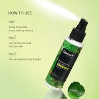 Quench Cica & 2% Niacinamide Face Mist Toner for Oil & Acne Control | Hydrates, Calms and Refreshes Skin | Gentle & Non-Irritating | Lightweight, Alcohol-Free and Non-Comedogenic | Made in Korea (100ml)