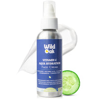 WildOak 5% Vitamin C & Niacinamide Brightening Face Moisturizer | Reduces Acne Scars, Hyperpigmentation & Dullness | Repairs & Hydrates Skin | Lightweight, Non-Greasy Formula | 100ml