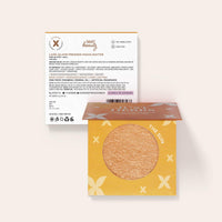 Just Herbs Lumi Glow Pressed Highlighter for Face Makeup Shea Butter + Vitamin C, 3.5 g (The Sun)