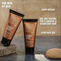 Yaan Man Gel Moisturizer for Men, 80g | Anti-Ageing & Anti-Pollution | Hydrating and Light Weight, Non Sticky | With Peptides and Reshi Mushroom