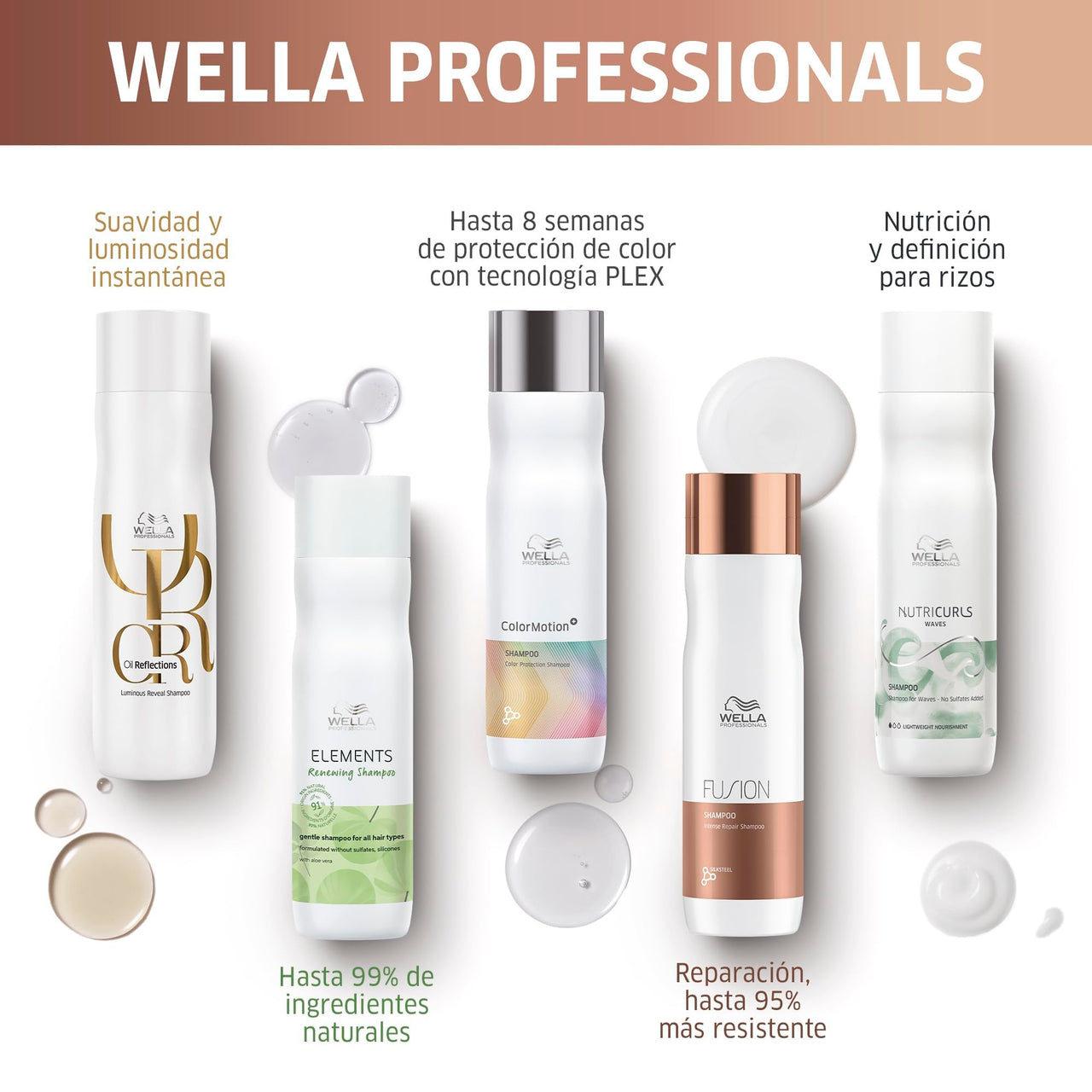 Wella Professionals Fusion Intense Repair Shampoo | For Damaged, Frizzy Hair | 250 ml | With Silk Amino Acids & Micronized Lipids | Vegan, Cruelty-free (Pack of 2)