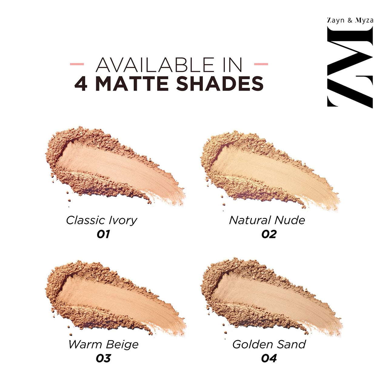 ZM Pollution Defense CC with SPF 30 Compact, Matte Finish, Vegan, Golden Sand, 9 Gm