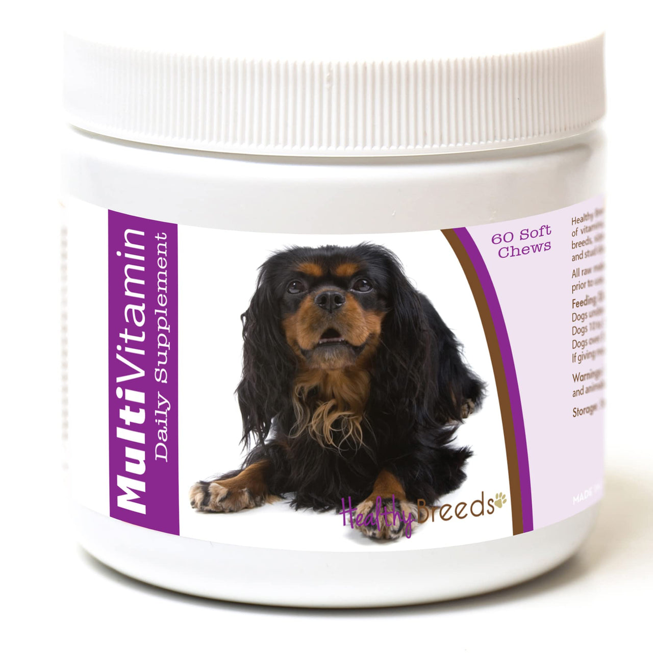 Healthy Breeds English Toy Spaniel Multi-Vitamin Soft Chews 60 Count 60 Ct