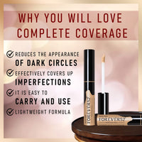 Forever52 Daily Life Easily Blendable Concealer For Face Makeup(Piccolo)Natural Finish,Liquid Light Weight Concealer-Cov008