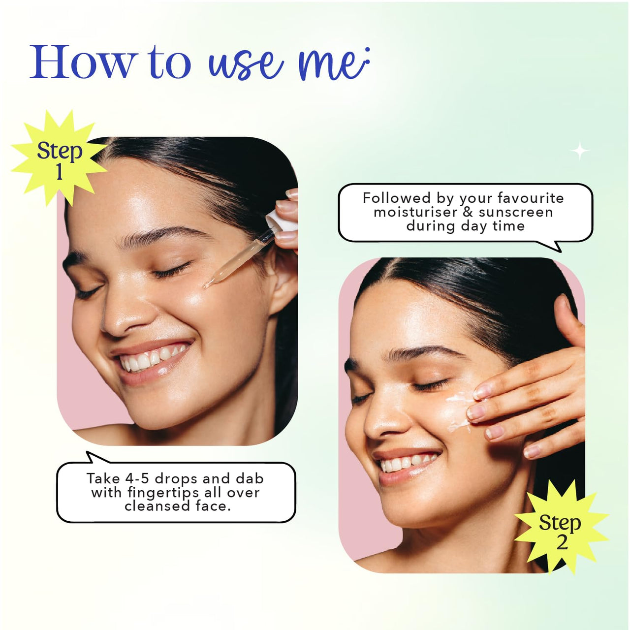 Blue Heaven Vegan Mucin Face Serum Infused with 3% Plant Based Mucin | Moisturizes & Improves Skin Texture | Korean Glass Like Skin Glow Face Serum for Women 20ml