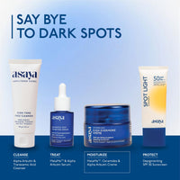 Asaya Ceramides Moisturizer with Alpha Arbutin | Dark Spots & Acne Marks Removal Cream | MelaMe™ Complex for Hyperpigmentation & Even Skin Tone | Barrier Repair & Deep Hydration | Lightweight, Non-Greasy & Fast Absorbing | For Face & Neck | Oily, Dry & Co