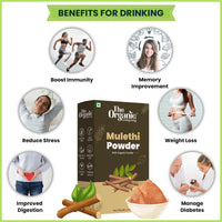 Pure & Natural Mulethi Powder For Skin Whitening, Licorice Powder For Body, Skin and Hair, jeshthamadh Powder for Eating Drinking Edible Body Herbal Organic, Licorice Powder For Skin