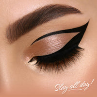 BELLAVITA Intense Drama Waterproof Smudge Proof Eyeliner 3.5ml, Black, Matte Finish, Fast-Drying, Felt Tip Applicator, Enriched with Biotin