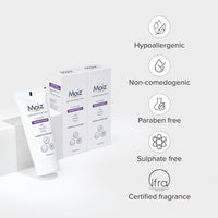 Moiz Daily Moisturizing Cream for Face & Body | Formulated with 9 Moisturizers | Suitable for Sensitive Skin | Paraben free & Cruelty free