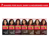 REVLON Color 'n Care NOURISHING PERMANENT HAIR COLOR - 5.32 Caramel Brown - Has essentials oils of Coconut Argan, Sunflower & Jojoba oil, along with shea butter