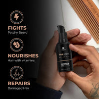 Carlton London Men Beard Oil I Made of Sunflower Seed Sweet Almond and Olive Fruit oils and Vitamin E I 1x30ML Best for Men and Boys