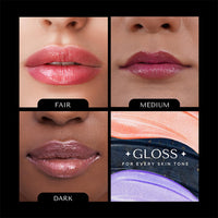 BELLAVITA Mini Lip Gloss Set of 3 | 2ml each | Gift Set | Color Changing Based on pH | Glossy Finish | Hydrating & Non-sticky | Lip Gloss for Women | Mother's Day Gift