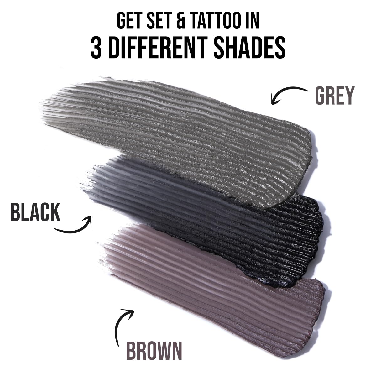 Insight Cosmetics Brow Tattoo | Smudgefree, Fade proof & Waterproof Formula | Sculpts & Defines Eyebrow | 5 g (EB02-Black)