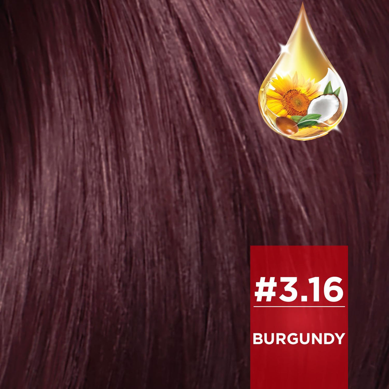 Revlon Color 'n Care Permanent Hair Color for Women -3.16 Burgundy | Blend of 4 oil's & Shea Butter| For Silky, Shiny & Nourished Hair | 100% Grey Coverage in 5 Minutes | Ammonia Free