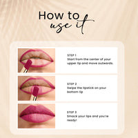 Seven Seas Matte With You Long Lasting Lipstick | Smooth Application |Transferproof & Smudge Proof | Highly Pigmented Lipstick for Women (Guardsman Red)