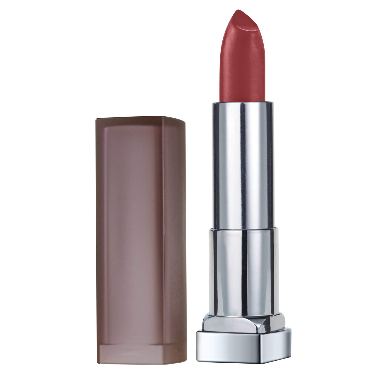 Maybelline New York Colossal Kajal, Black, 0.35g And Maybelline New York Color Sensational Creamy Matte Lipstick, 660 Touch of Spice, 3.9g