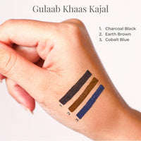 Forest Essentials Earth Brown Gulaab Khaas Kajal Pencil, Matte Finish (0.3G)