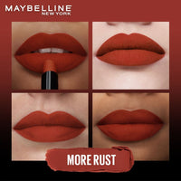 Maybelline New York Lipstick, Color Sensational Ultimattes, 599 More Mauve, 1.7 g & Maybelline New York Lipstick, Color Sensational Ultimattes, 899 More Rust, 1.7 g