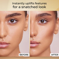 Just Herbs Super Hydrating Born To Sculpt Long Stay Bronzer Stick Infused with Shea Butter | Richly Pigmented | Defines and Uplift Appearance | Matte Finish | All Skin Types for Women 14g (Mocha)