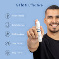 Man Matters Advanced Beard&Hair Serum Roll On 25Ml With Derma Roller 0.5 Mm|Redensyl,Anagain,Aminexil&Rosemary|Reactivates Hair Cells,Improves Beard&Hair Density&Promotes Thicker Growth, 50 Grams