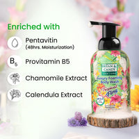Bryan & Candy Luxury Foaming Body Wash with Pentavitin, Pro Vit B5, Argan Oil, Skin Friendly pH 5.5, All Skin Types, 400 Ml (Tropical Fling)