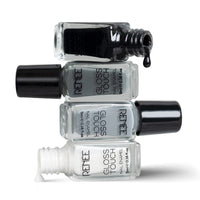 RENEE Gloss Touch Nail Paint Set Of 4 & Gloss Touch Nail Paint, Quick Drying & Glossy Finish Gel Finish Nail Kit, Highly Pigmented & Long Lasting Enamel, Chip Resistant 5 Ml