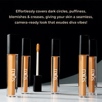 Soku All-Day Flawless Liquid Concealer for Women | Dark Spot Corrector | Concealer for Dark Circles | HD Finish | Long-Lasting | Suitable for All Skin Types & Tones | Shade - Mocha Mist - 3.5ml