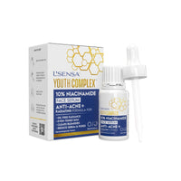 L'SENSA 10% Niacinamide Serum | Face Serum | Oil Free Radiance, Even-Toned skin, Clears Blemishes, Reduces Sebum & Pores | For All Skin Types | 10 ML.