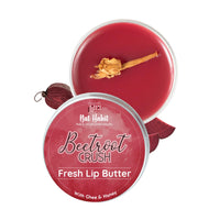 Nat Habit Beetroot Lip Butter 10g -LIp Balm and Honey Multinut Face Malai- Face Cream 30g - For Lip Pigmentation, Dry & Peeling Skin